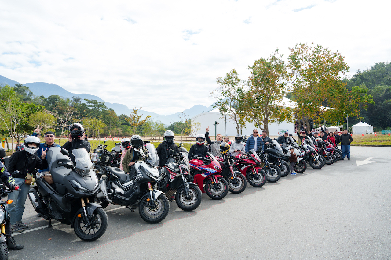 Honda Riders Day 2025全國大會師 十年騎聚 勇闖日月潭-車隊入場2